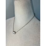 Kendra Scott Elisa Silver Pendant Necklace in Ivory Mother-of-Pearl Photo 2