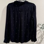 Rails  Rocsi Black Multi Lightning Button Up Long Sleeve Blouse Casual Printed Sm Photo 1