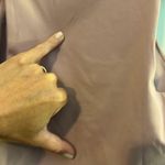 Womens athletic crop top in an extra small XS in a dusty rose mauve color Pink Photo 3