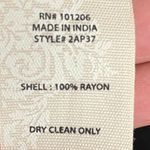 Soft Surroundings  Paloma Cardigan Multicolor Paisley Pattern 100% Rayon Large Photo 8