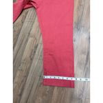 Dear John Blaire Straight High Rise Jeans Red Coral Size 32 Photo 6