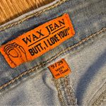 Wax Jean  Light Blue Distressed Skinny Jeans Photo 2