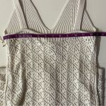 Jessica Simpson Boho Cream Open-Knit SwimSuit Cover Up NWT Size S Photo 5