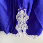Victoria's Secret Y2K  Purple Satin Pink Lace Nightie Tank Womens M Sleepwear Photo 2