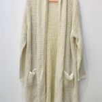 Avon Eyelash duster cream gold plus size cardigan sz 1X (18 Photo 2