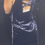 HYFVE navy velvet dress Photo 2