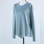 Lululemon  Sweetest Day Long Sleeve
*Tencel Blue Cast sz 12 Photo 3
