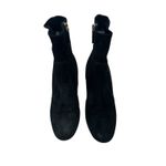 Valentino Garavani Rockstud Boots Booties Suede Black Size 36.5 US 6.5 Photo 4