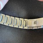 Bulova Women’s stainless steel watch silver & black with diamonds Photo 9