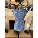 Patagonia Womens BANDHA Tank Top Paisley Blue Activewear Hiking Fitness Gym M Photo 1