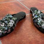 Rebecca Minkoff  Studded Black Floral Loafers Photo 2