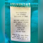 Toad & Co Tech Tomboy Crew Neck Cap Sleeves Performance Dress in Turquoise Sz S Photo 8