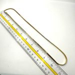 Napier vintage gold tone flat chain necklace Photo 7