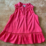 Crown & Ivy CROWN & AVY red Sleeve less Top S Photo 0