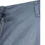 J. McLaughlin Ebba Shorts Linen Blend Twill Pleated Navy Blue Size US 8 Photo 4