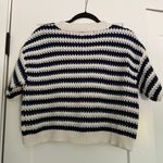 Universal Threads $28 Target Universal Thread Button Front Short Sleeve Cardigan - Navy Stripe - S Photo 5