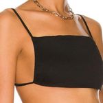 We Wore What Ruched Bandeau Top in Black Size L Photo 1