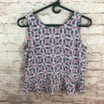 Madewell  100% Silk Paisley Blouse Top Photo 2