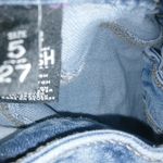 REWASH  5/27 Super High Rise Wedge Vintage Reunion Jeans Distressed Photo 9