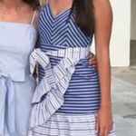 Parker Brooklyn Striped Mini Dress Photo 4