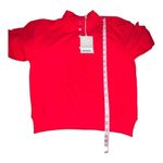 Everlane NWT  The Organic Cotton Big‎ Red Polo Short Sleeve Shirt Small Photo 5