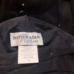 Betsy and Adam Vtg 90s Y2K Black Tulle Retro 50s Pinup Strapless Prom Tea Cupcake Swing Dress Photo 6