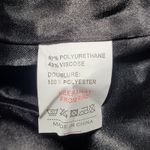 Nasty Gal  Collection Black Faux Leather Longline Trench Coat Jacket Women's‎ M Photo 9