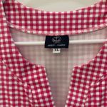 Sailor Sailor Pink & White Gingham Sleeveless V Photo 7