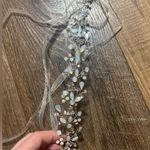 Sterling Silver Wedding opal  headpiece Photo 2