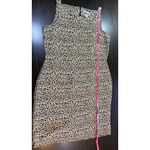 Robbie Bee Robbie‎ Bee Silk Dress Womens 12 Animal Print Wedding Guest Homecoming Mob Wife Photo 8