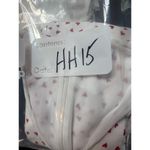 Rails Meline Mini Dress Short Sleeve Heart Print White Red Women's Size Medium Photo 8