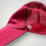 47 Brand Vintage Philadelphia Phillies Distressed Red Baseball Hat Adjustable Photo 3