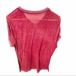 Disney Parks Womens XL Pandora Burgundy Burnout Crewneck Shirt Photo 3