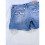 Seven7 Seven womens denim jean shorts size 6 5 pocket stretch Photo 11