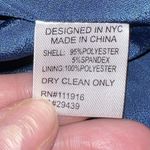 Yumi Kim That Jazz One Shoulder Midi Dress Women Size XS Navy Blue Ink DR-16128 Photo 5