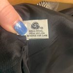 Vintage Herman Kay Wool Herringbone Car Sz 16 Coat Black Photo 5