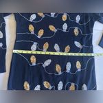 Tipsy Elves Black Christmas Lights Sequin Sweater Dress size L knit Size L Photo 6