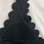 Black ribbed halter style bikini top size Xtra Small Photo 5