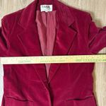 Tiana Creations Red Velvet Sz M/ L– Holiday Party Jacket Cotton Velvet Size L Photo 8