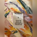 THML  Floral Sleeveless Ruffle Top Size Small Photo 3