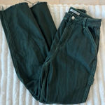 PacSun  high-rise Green Cargo Denim Jeans Photo 0