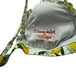 Cabana Del Sol Multicolor Lemons Padded Bikini Top Women Swimsuit Large | 66-15 Photo 3