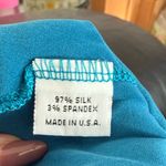 Bryn Walker  Teal Button-Up Top Photo 6