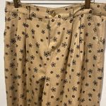 Le lis Floral Print Tan Pants Photo 4