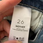 Mother The Fly Cut Stunner Ankle Fray In Night On A Shiny White Vespa Women’s 26 Blue Photo 13