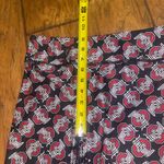 Ohio State Buckeyes black red leggings pants size medium authentic apparel EUC Photo 5