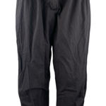 Wray Black High Waist Pleated Baggy Barrel Carrot Wide Leg Trousers Pants Size 6 Photo 0