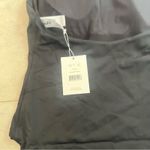 ANDIE NWT Swim Black Luzon One Piece Small Halter Open Back Dramatic Minimalist Photo 8