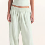 SKIMS  Cotton Jersey Wide Leg Pant in Spearmint Size Medium Photo 0