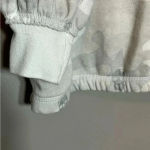 Vintage Havana Women's Burnout Hoodie‎ Camo Skulls Gray White Elastic Size Small Photo 2